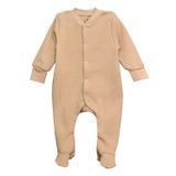 Чоловічок дитячий з вафельного трикотажу для малят Бежевий Baby style Minikin