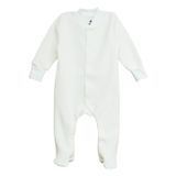 Человечек из вафельного трикотажа для малышей Молочный Baby style Minikin
