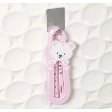 Термометр плаваючий для ванни Ведмедик рожевий BabyOno