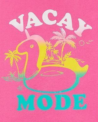 Хлопковая пижама для девочки, набор 2 шт. Vacay Mode Картерс