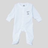 Чоловічок дитячий з легкого ажурного трикотажу для малят Білий Minikin