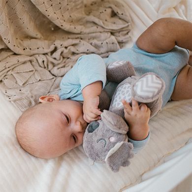 Игрушка-обнимашка с погремушкой для малышей Коала Коко 20 см 0+ BabyOno