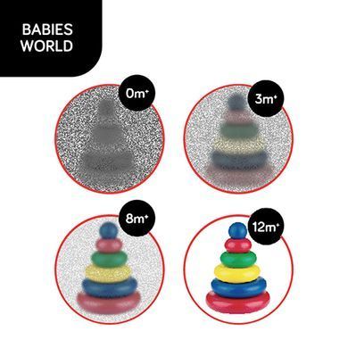 Тактильная развивающая книжечка для малышей 0+ Dream Team C-More BabyOno