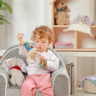 Іграшка-пищалка з прорізувачем Цуценя Віллі BabyOno