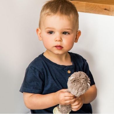 Іграшка-пищалка з прорізувачем для малят Видра Меггі 24 см 6М+ BabyOno