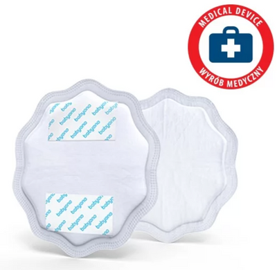 Лактаційні вкладки Natural Nursing (білі) 24 шт. BabyOno