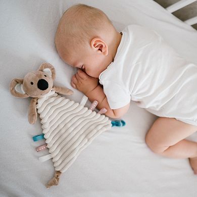 Іграшка-комфортер, обіймашка з брязкальцем Коала Чарлі BabyOno