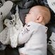 Игрушка обнимашка мини пледик для малышей Маленькая птичка 25х25 см 0+ BabyOno 5
